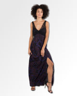 Belle Lace Maxi Dress - PINK ARROWS