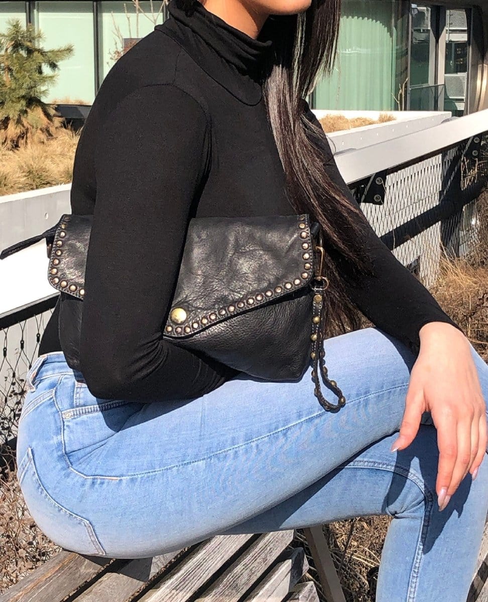 Bestseller Aria Crossbody Black - PINK ARROWS