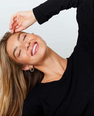 Bestseller Super Soft Sweatshirt Black - PINK ARROWS