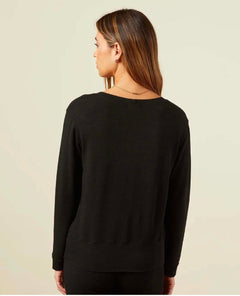 Bestseller Super Soft Sweatshirt Black - PINK ARROWS
