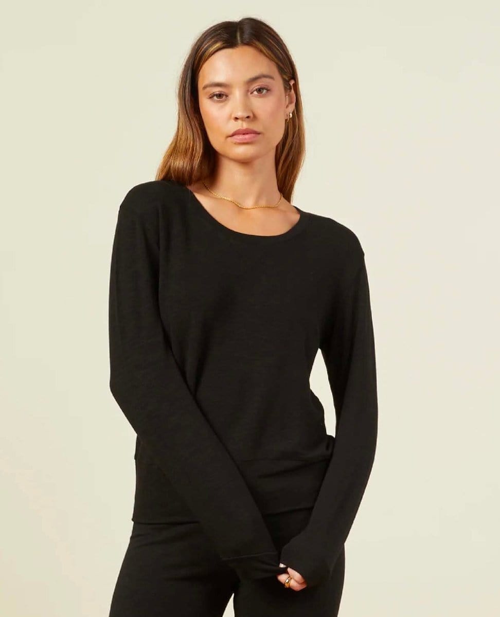Bestseller Super Soft Sweatshirt Black - PINK ARROWS
