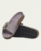 Birkenstock Madrid High Shine Faded Purple - PINK ARROWS