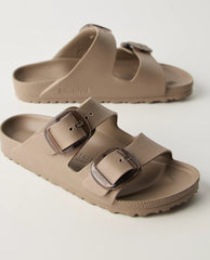 Eva Arizona Big Buckle Grey Taupe Sandal