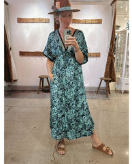 Blue Lagoon Maxi Dress - PINK ARROWS