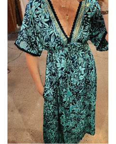 Blue Lagoon Maxi Dress - PINK ARROWS