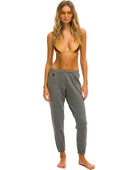 Bolt Sweat Pant Women Heather Grey - PINK ARROWS
