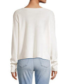Boyfriend Cashmere Sweatshirt Milk - PINK ARROWS