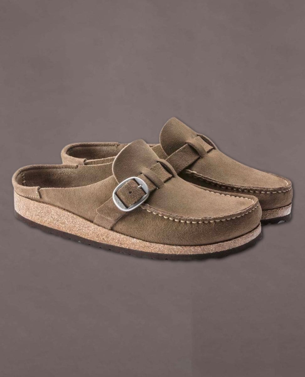 Buckley Grey Taupe Slip On - PINK ARROWS