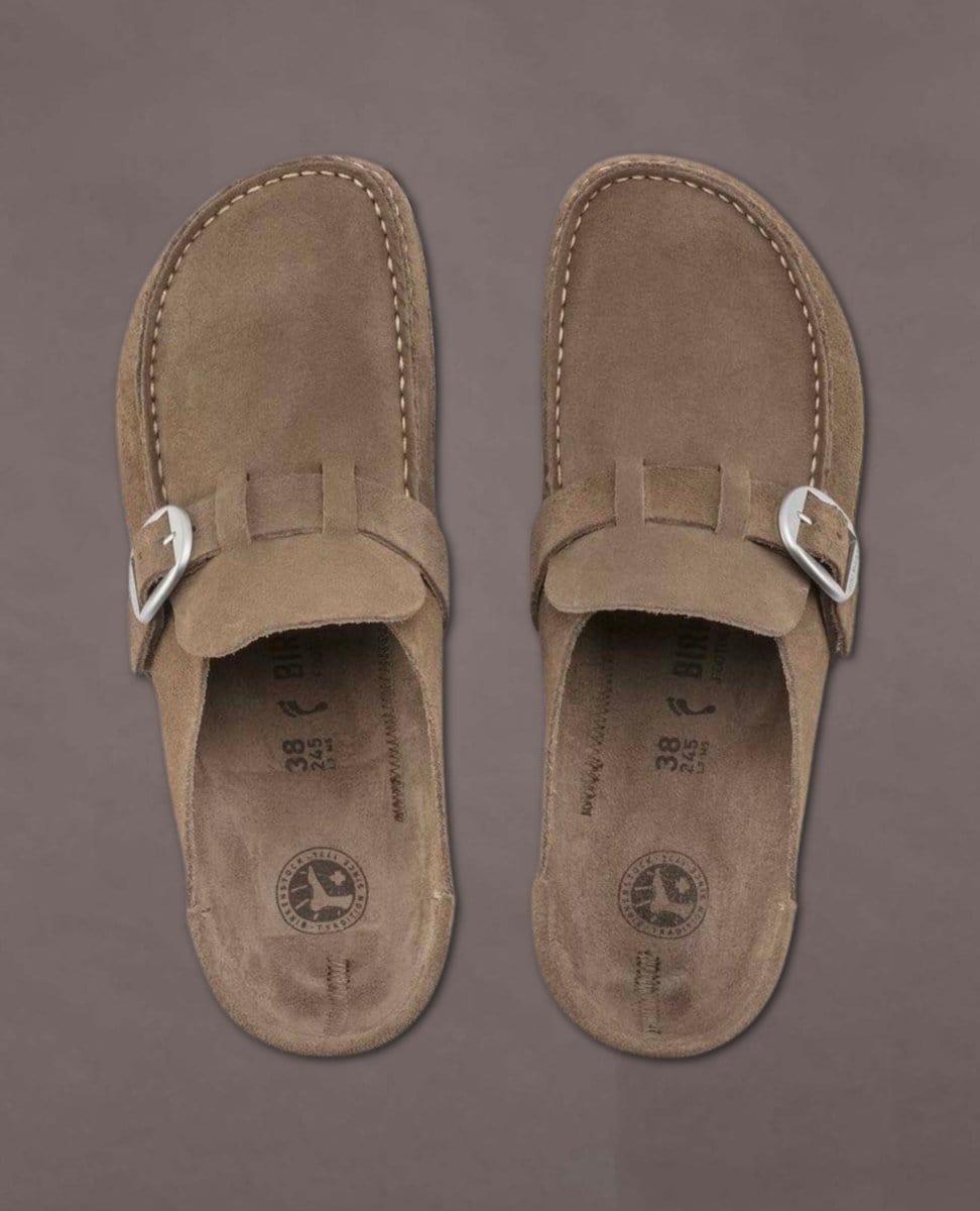 Buckley Grey Taupe Slip On - PINK ARROWS
