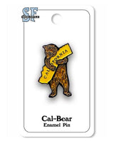 Ca Bear Hug Enameled Pin - PINK ARROWS