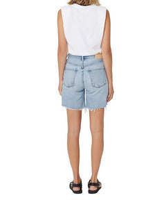 Camilla Frayed Hem Short Summer Shower - PINK ARROWS
