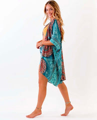Canggu Kimono Cover Up Restock - PINK ARROWS