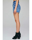 Cary Distressed Denim Hi Cut - Offs - PINK ARROWS