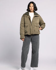 Casper Jacket Green - PINK ARROWS