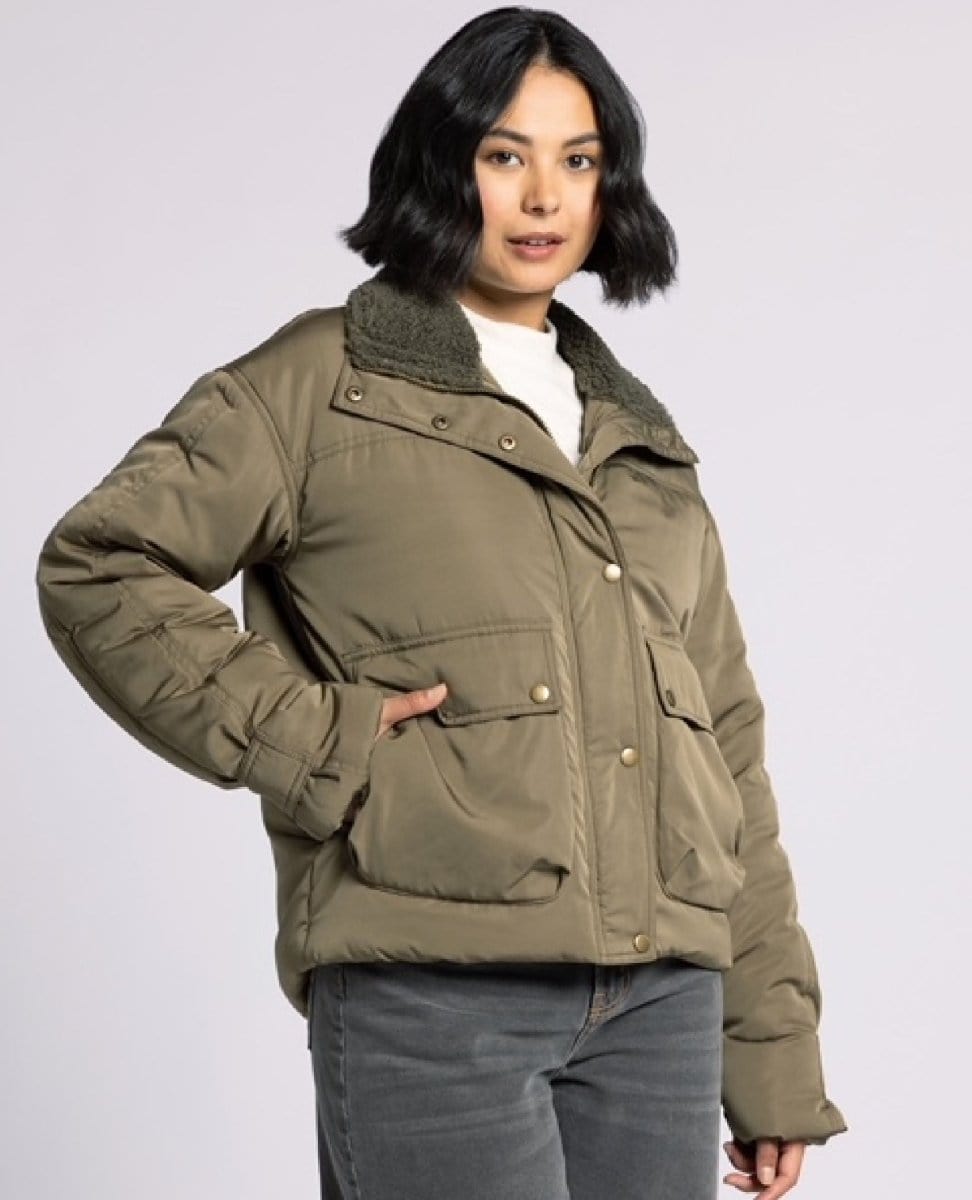 Casper Jacket Green - PINK ARROWS
