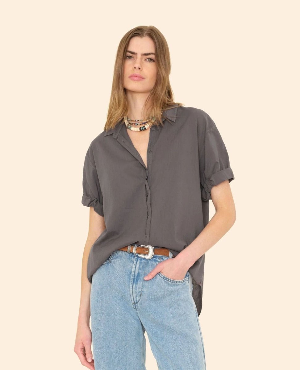 Channing Shirt Ash - PINK ARROWS