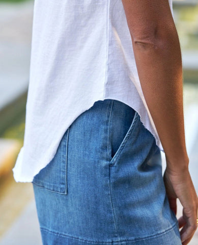 Charlotte White Perfect Polo White - PINK ARROWS