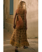 Chateau Maxi Sundress Champagne - PINK ARROWS