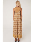 Chateau Maxi Sundress Champagne - PINK ARROWS