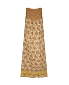 Chateau Maxi Sundress Champagne - PINK ARROWS