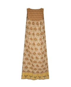 Chateau Maxi Sundress Champagne - PINK ARROWS