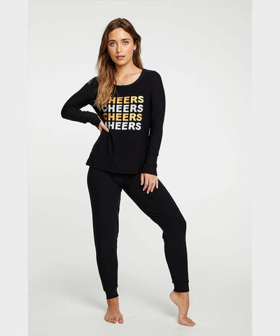 CHEERS Soft Sweatpants - PINK ARROWS