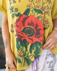 Cherub Poppy Tee Magnolia Pearl - PINK ARROWS