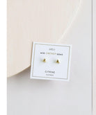 Citrine Success Mini Energy Gems - PINK ARROWS