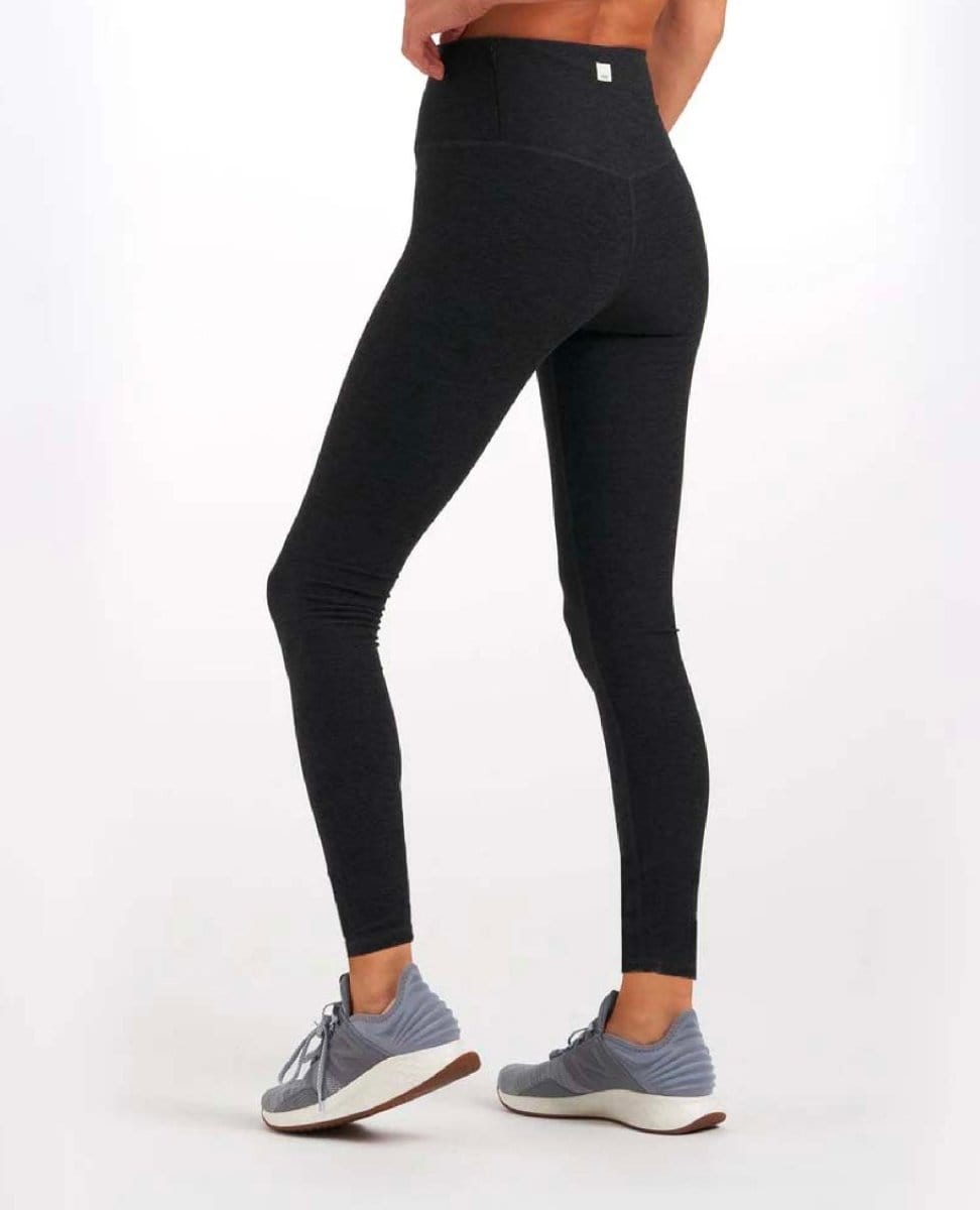 Clean Elevation Legging Black Heather - PINK ARROWS