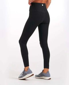 Clean Elevation Legging Black Heather - PINK ARROWS