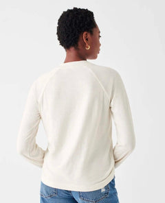 Cloud™ Henley Whisper White - PINK ARROWS