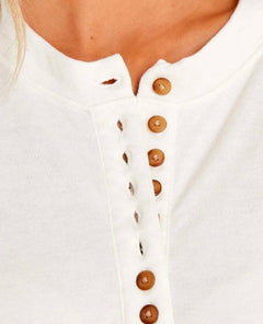 Cloud™ Henley Whisper White - PINK ARROWS