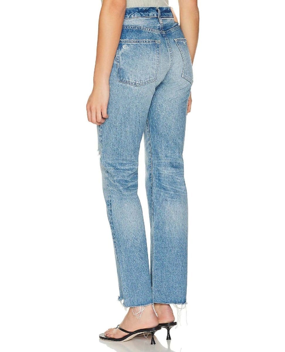 Colemont Straight Leg Jean - PINK ARROWS