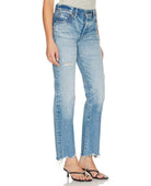 Colemont Straight Leg Jean - PINK ARROWS