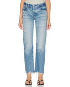 Colemont Straight Leg Jean - PINK ARROWS