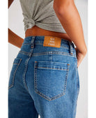 CRVY High Rise Vintage Jean Dark Indigo - PINK ARROWS