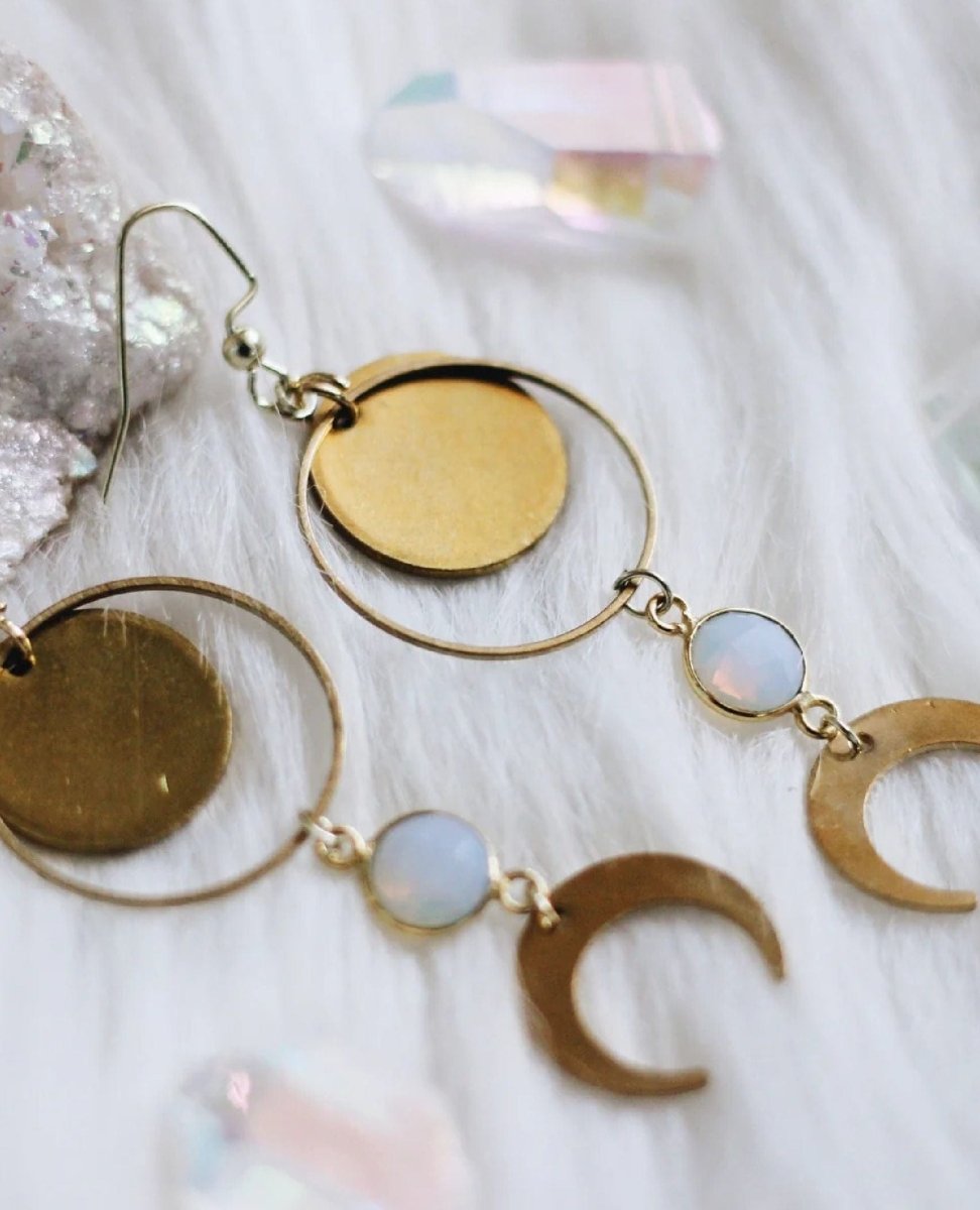 Curiosities Of The Sky Earrings - PINK ARROWS