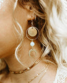 Curiosities Of The Sky Earrings - PINK ARROWS