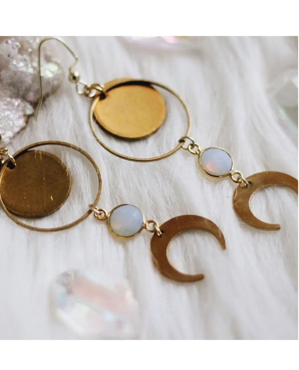 Curiosities Of The Sky Earrings - PINK ARROWS