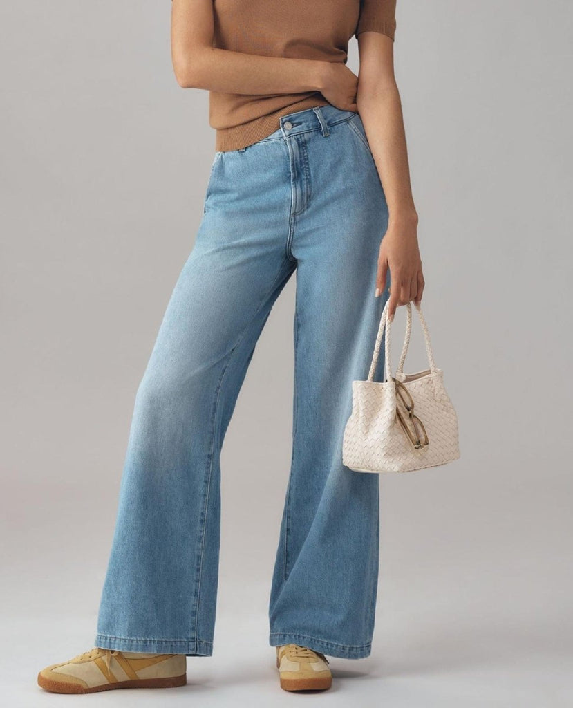 Dahlia Wide Trouser Palo Alto - PINK ARROWS