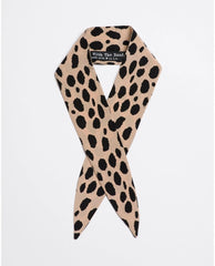 Devil in Disguise Champagne Scarf Tie - PINK ARROWS