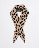 Devil in Disguise Champagne Scarf Tie - PINK ARROWS