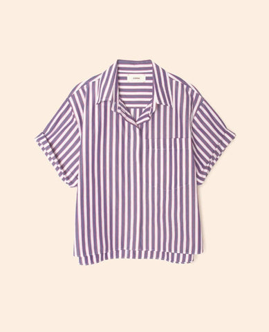 Drake Shirt Blue Rose - PINK ARROWS