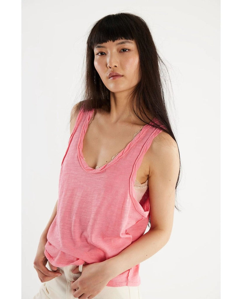 Easy Tank Confetti - PINK ARROWS