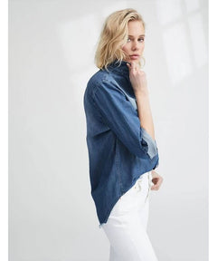 Eileen Relaxed Shirt Famous Denim - PINK ARROWS