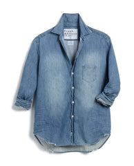 Eileen Relaxed Shirt Famous Denim - PINK ARROWS