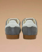 Elan Sneaker Ash White Suede - PINK ARROWS