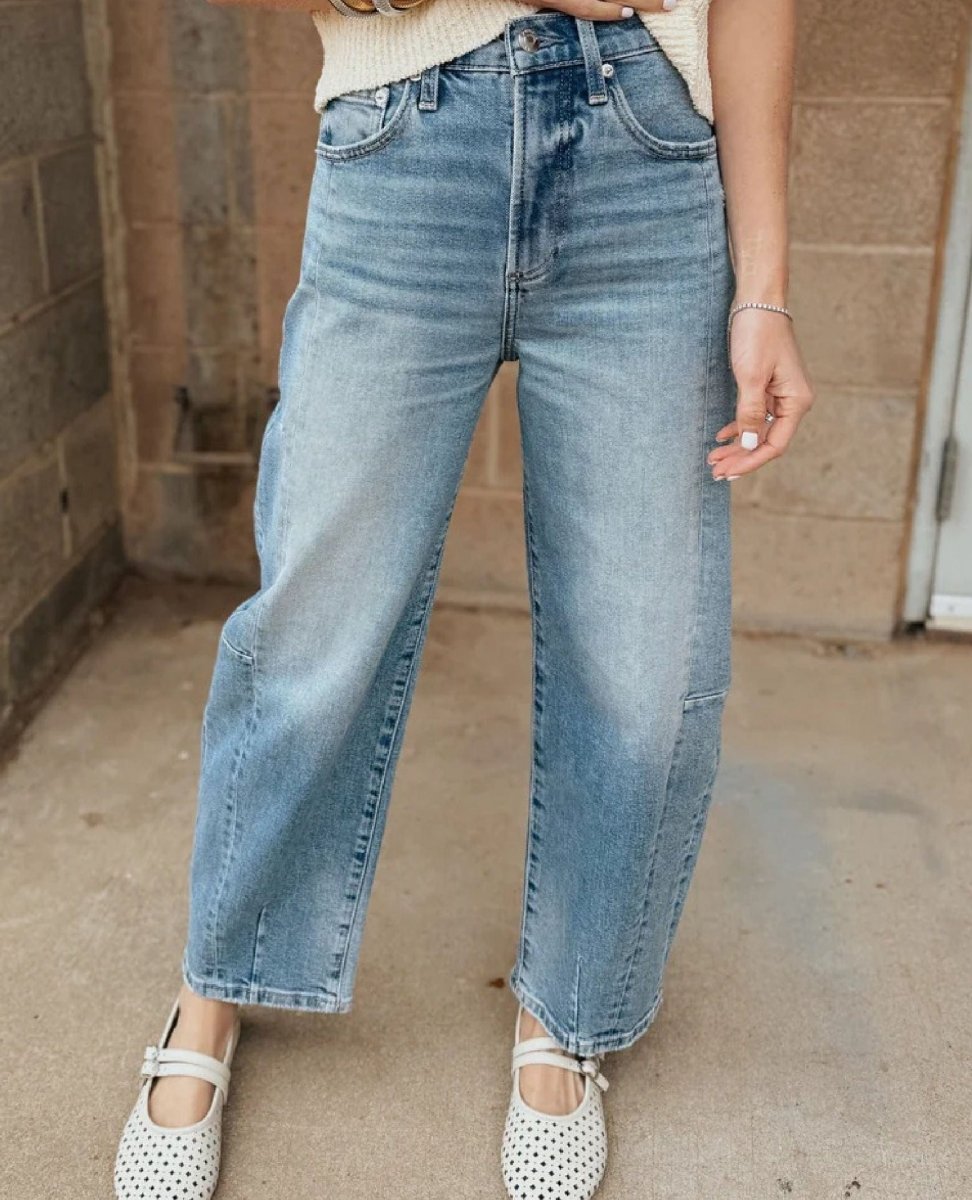 Eli Barrel Jean Rhythm Vintage - PINK ARROWS