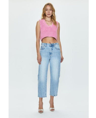 Eli High Rise Arched Leg SunKissed - PINK ARROWS