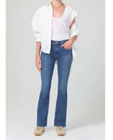 Emmanuelle Low Rise Slim Boot Highball - PINK ARROWS